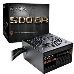 EVGA Corporation Evga 100-BR-0500-K1 BR 500W 80 Plus Bronze 12V PCIE 120MM Long Sleeve Bearing