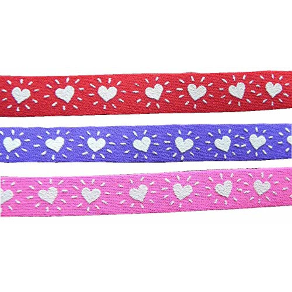 Beastie Bands Cat Collar, Hearts (Color Will Vary)