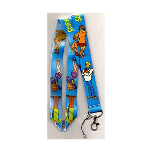 FD-BTE2-H62W 1 X Scooby Doo and Gang Lanyard Keychain and Badge Holder