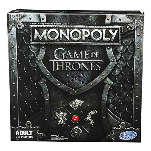 Monopoly Game of Thrones Board Game for Adults ( Exclusive) , Brown
