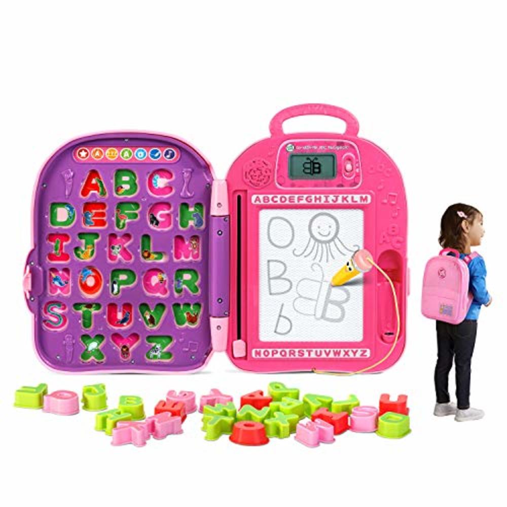 LeapFrog Mr. Pencils ABC Backpack, Pink