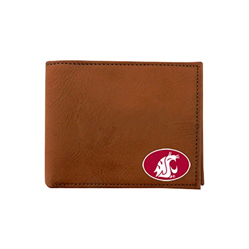 GAMEWEAR NcAA Washington State cougars classic Football Wallet, One Size, Brown