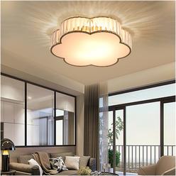 Shine LUEST Luxury LED crystal ceiling Lights, Shine LUEST-Modern Flush Mount Light Fixture Dimmable 5-Lamps, for Bedroom, Kitchen, Parlor,