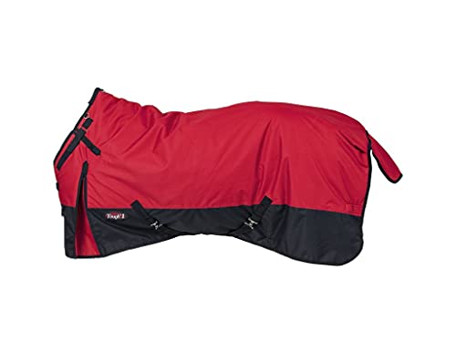 Tough-1 32-2010S 600D Snuggit Turnout Blanket Red 75