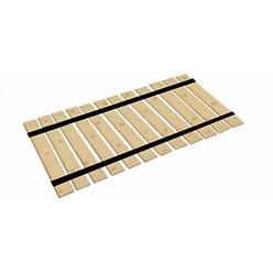 The Furniture cove King Size Bed Slats for Specialty Bed Types - custom Width with Thick Black Strapping - Help Support Your Mat