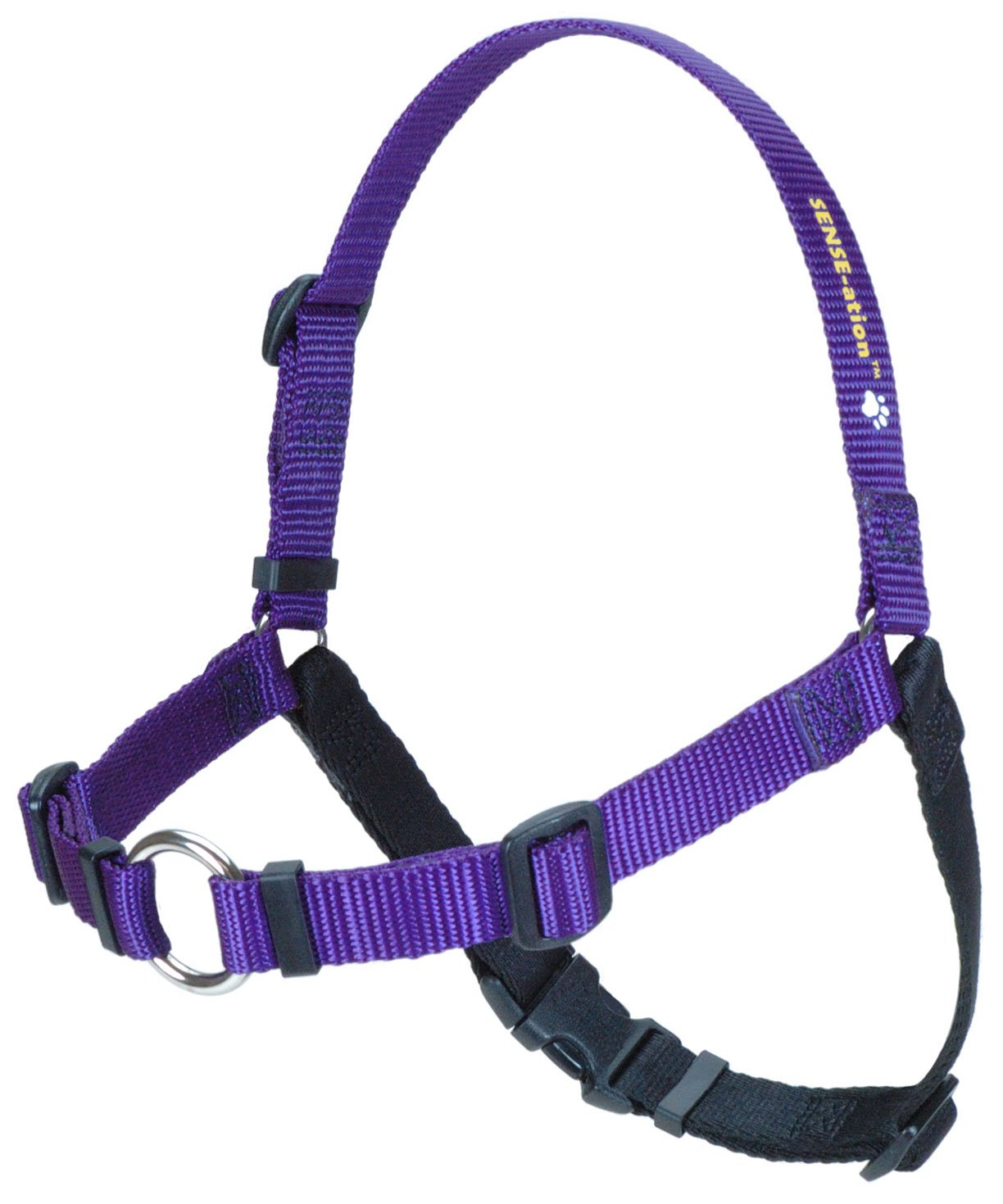 Softouch Concepts SENSE-ation No-Pull Dog Harness - Purple Medium