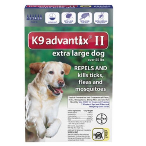 EnerCal K9 Advantix II for Dogs Over 55 lbs - 6 count