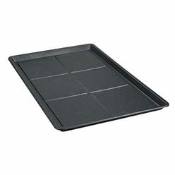 Pro Select Replacement Floor Trays - Durable Easy-to-clean ABS-Plastic Trays for Everlasting crates - X-Large 48 x 30 Black