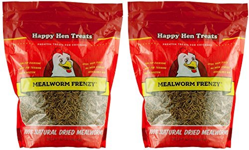 Happy Hen Treats MEALWORM FRENZY cHIcKEN TREATS