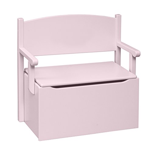 Little colorado Bench Toy Box-Soft Pink-Heart