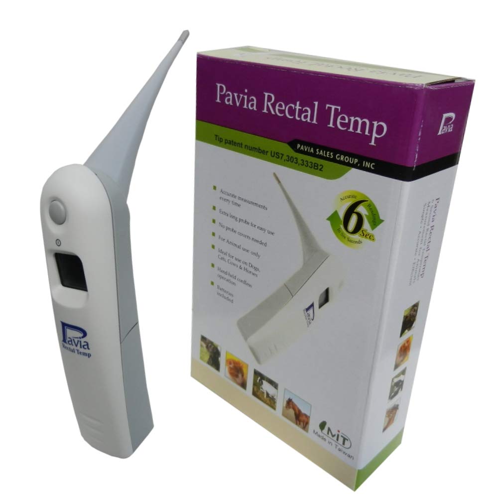 Pavia Rectal Temp Ve genuine Pavia Rectal Temp Veterinary Thermometer