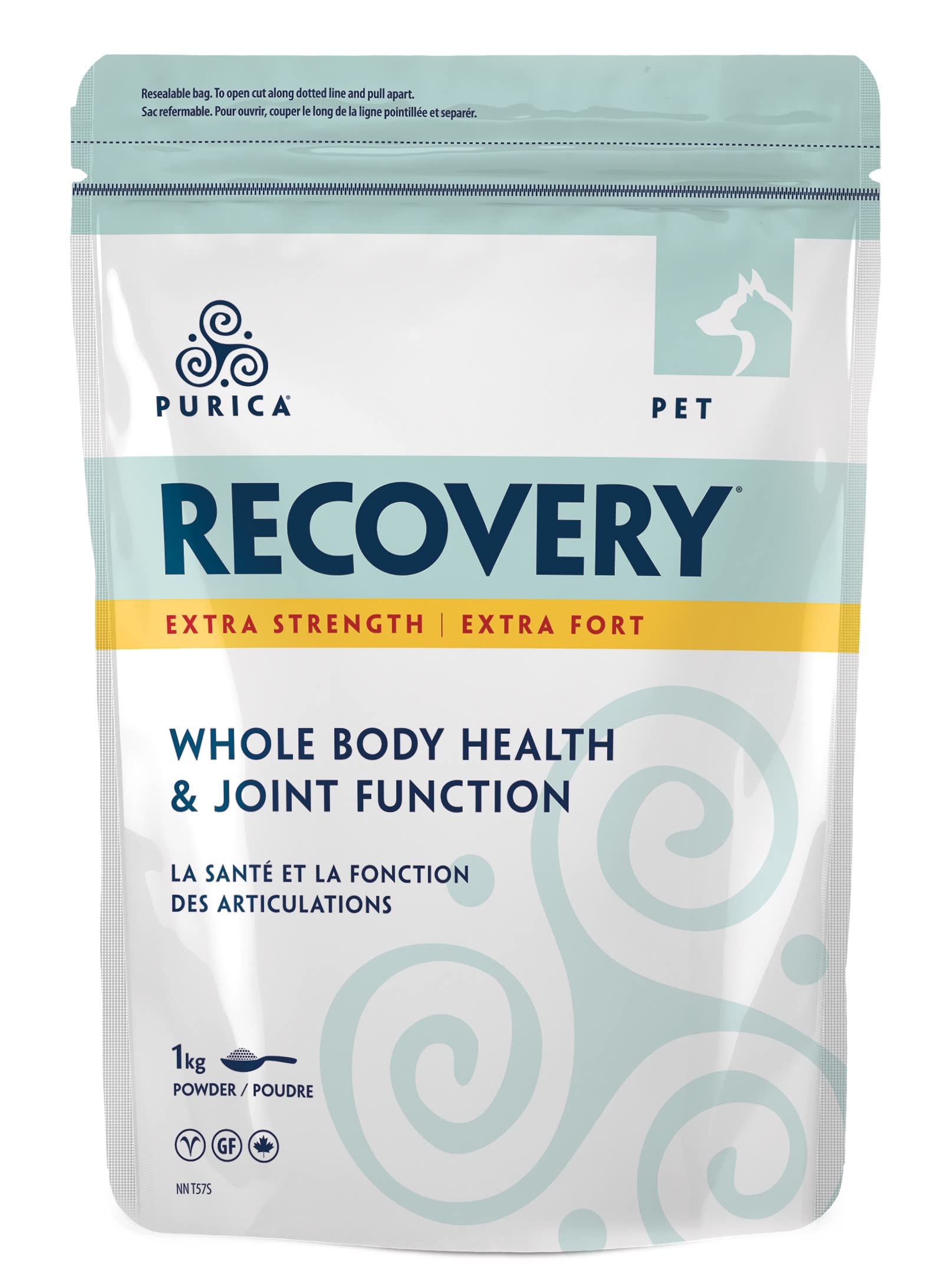 Purica Pet Recovery Extra Strength for Dogs - 2.2 lbs. (1Kg)