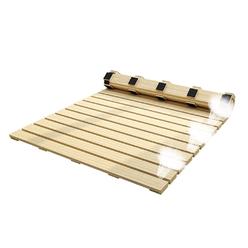 WAEYZ Foldable Bed Board, Solid Wood Tatami Bedstead Folding Moisture-Proof Artifact Bed Board Breathable Keel Mattress Board (S
