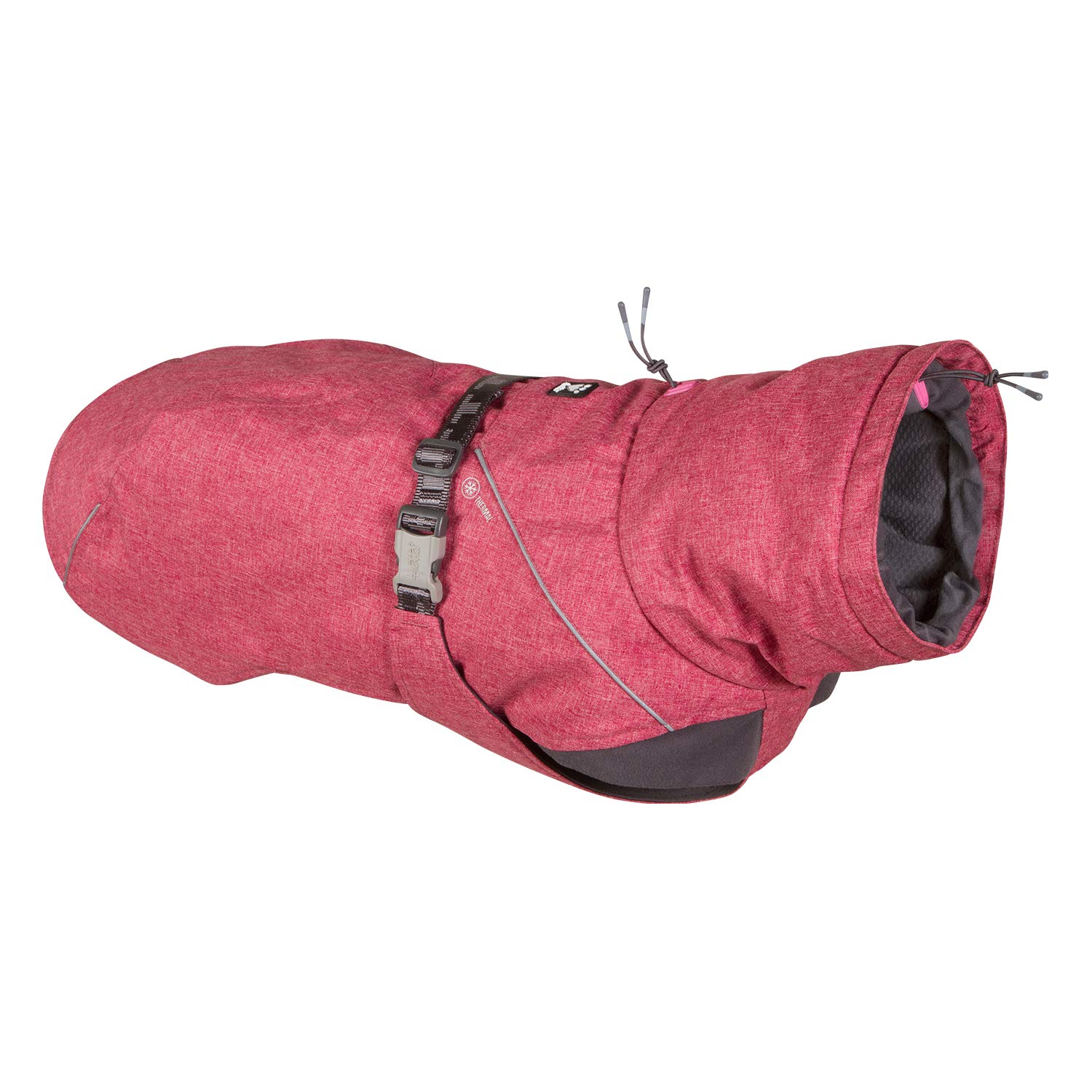 Hurtta Expedition Parka Winter Dog coat Beetroot 8 in
