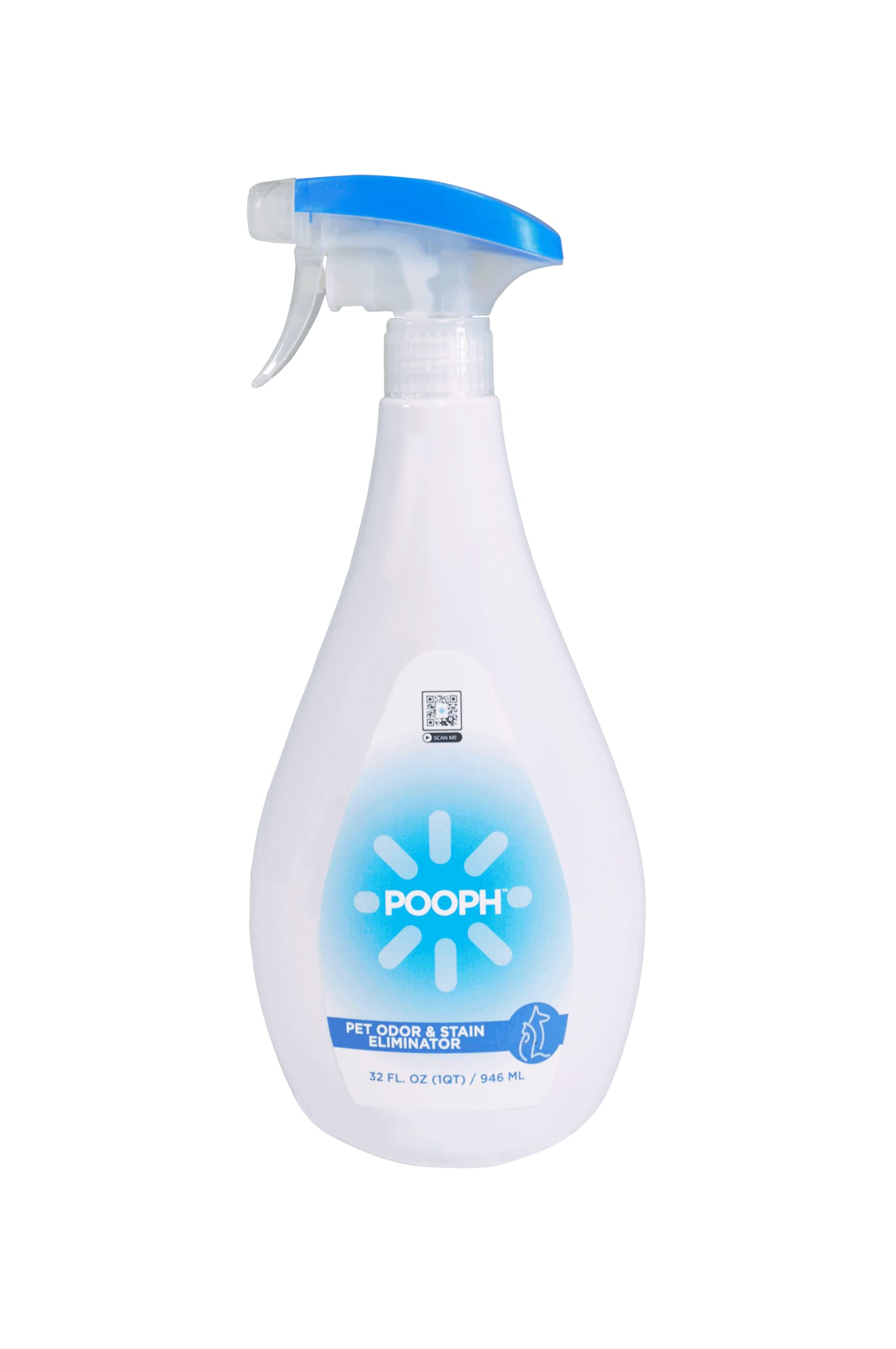 Pooph Pet Odor Eliminator 32oz Spray Dismantles Odors on a Molecular