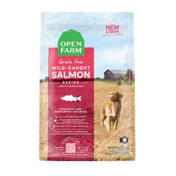 Open Farm Wild-caught Salmon grain-Free Dry Dog Food Fresh Pacific Salmon Recipe with Non-gMO Superfoods and No Artificial Flavo