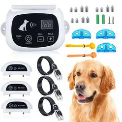 SUXIAN Wireless Fence Pet containment System Safe Effective VibrateShock Dog Fence Electric Wireless Fence wRemote Waterproof Re