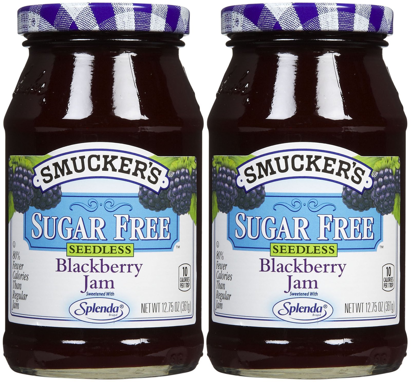 Smucker\'s Smuckers Sugar Free Seedless Blackberry Jam 12.75 oz 2 pk