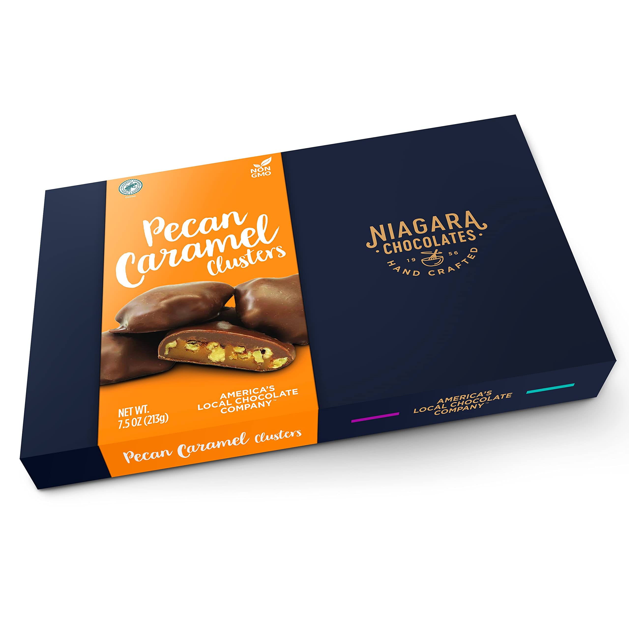 Niagara Chocolates Niagara chocolates Milk chocolate Pecan caramel
