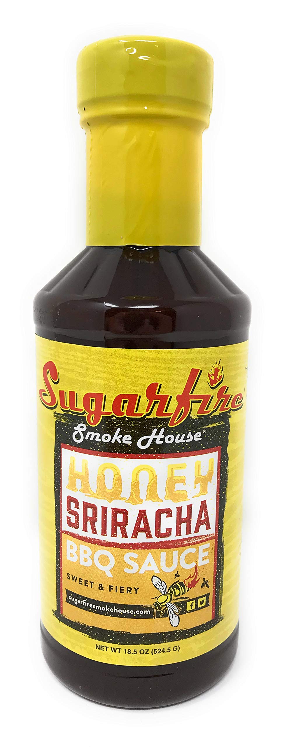 Sugarfire Smoke House Honey Siracha Sweet & Firey BBQ Sauce 18.5 Oz524.5 g