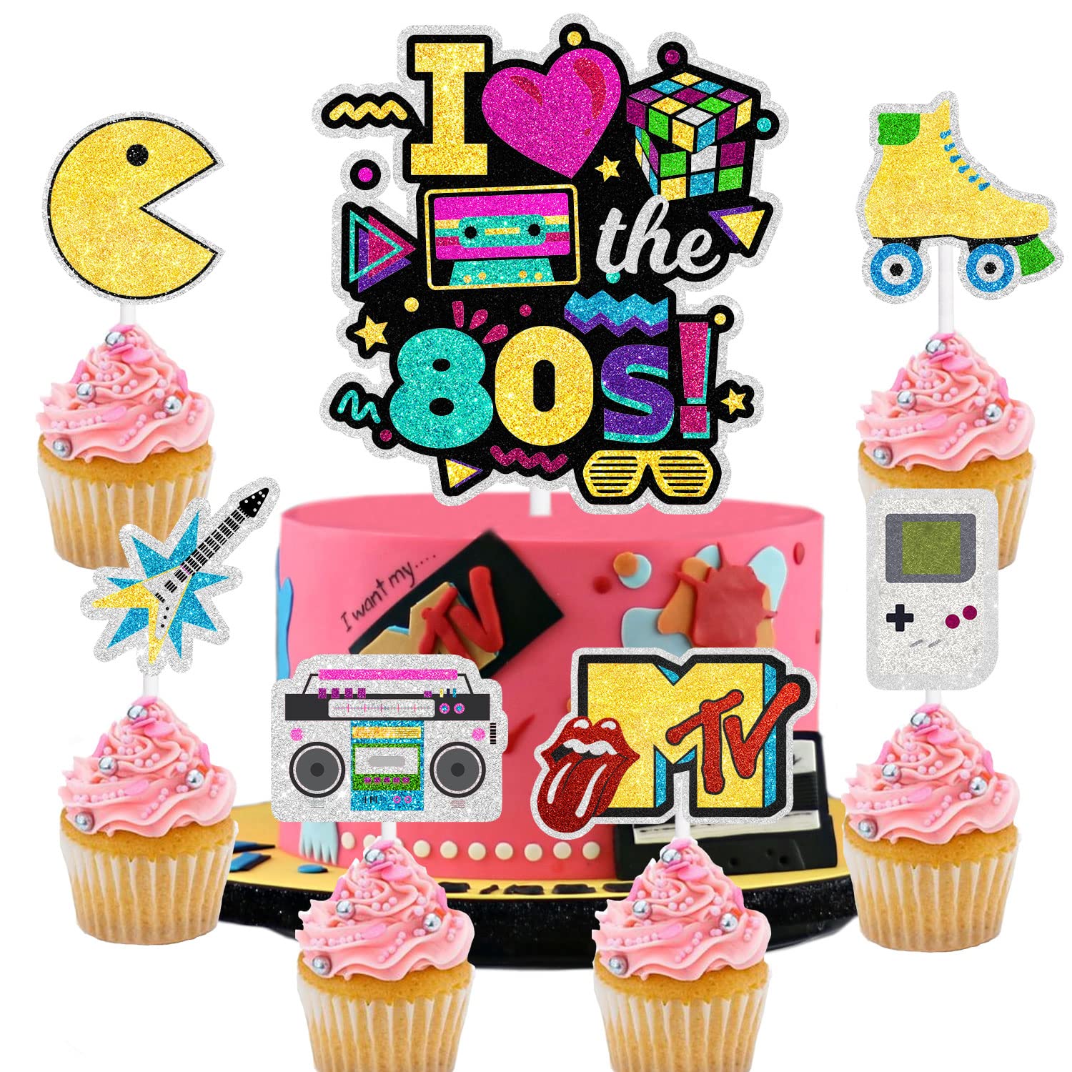 liangss-together-back-to-the-80s-cake-topper-set-retro-throwback