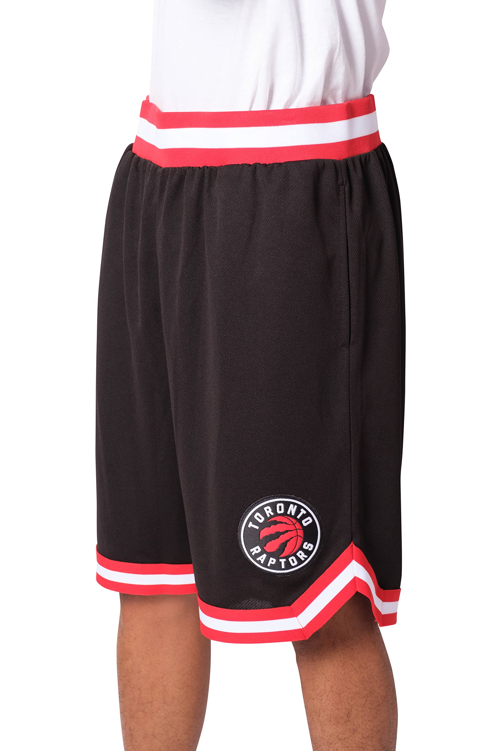 Ultra Game Ultra game NBA Toronto Raptors Mens Woven Basketball Shorts,  Team color, Small