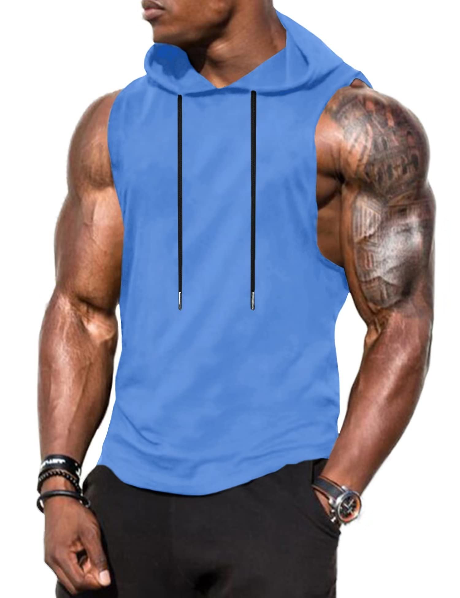cut off hoodies for men