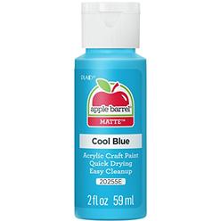 Apple Barrel Acrylic Paint in Assorted colors (2 oz), 20255, cool Blue