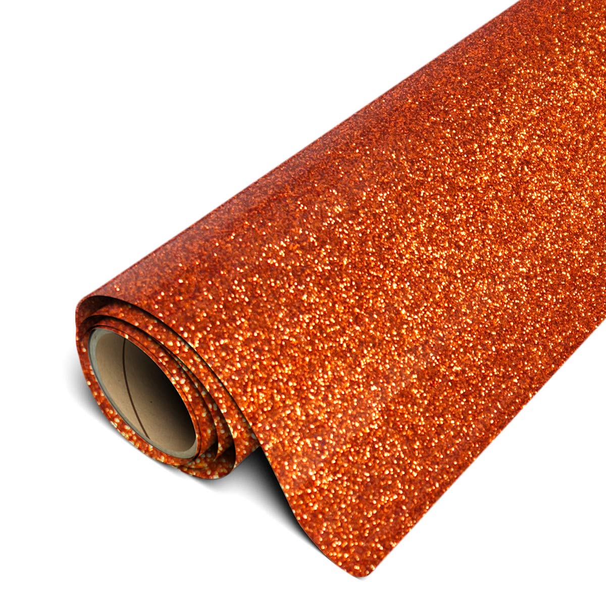 Siser glitter HTV 118x5ft Roll Iron on Heat Transfer Vinyl (copper)