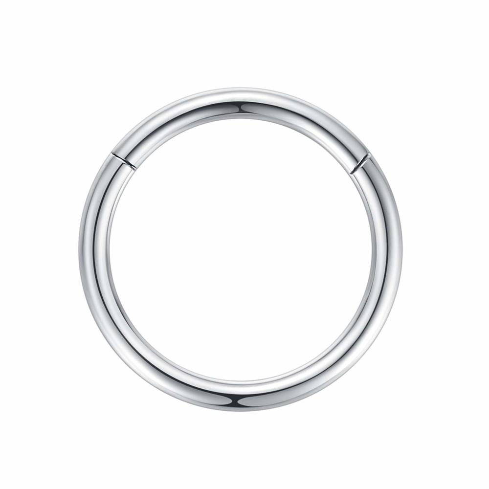ORANgELOVE Lip Rings 12 gauge Earrings Septum Jewelry 12g Septum clicker Septum Ring Silver Nose Ring Hoop Nose Rings Helix Rook