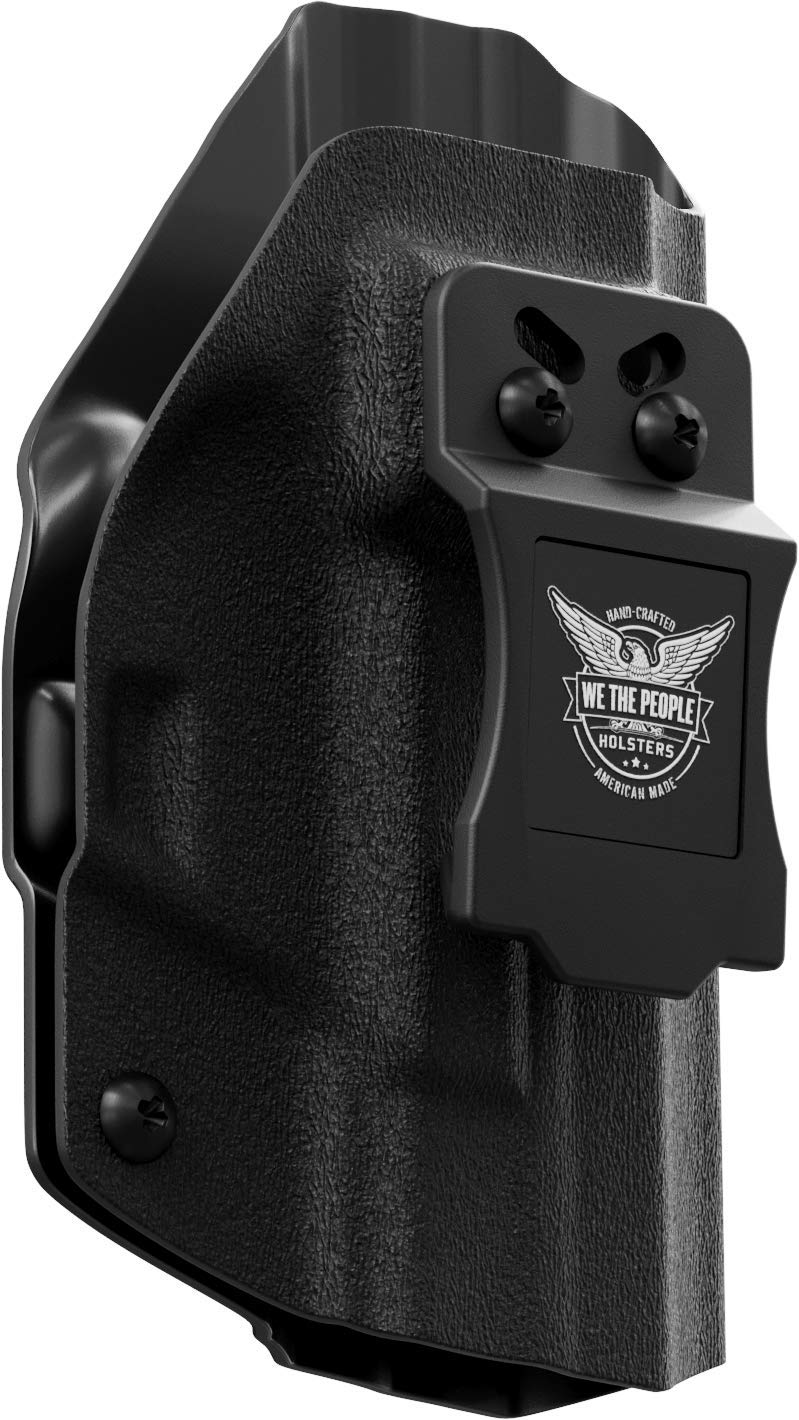 We The People Holsters - Black - Left Hand - IWB Holster compatible with Springfield XD-S 3.3 w crimson Trace Lg-469 Laser