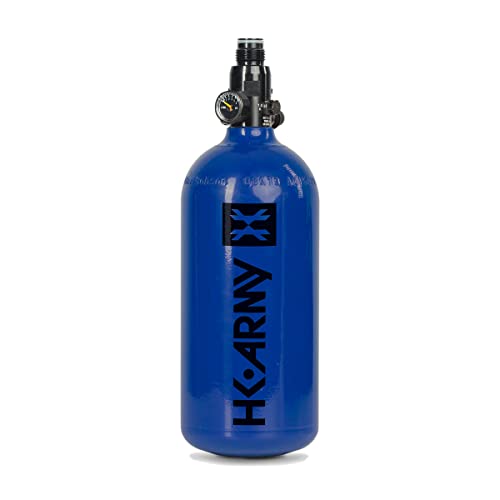 Hk Army Aluminum Compressed Air Hpa Paintball Tank Air Systems - Standard Regulator (Blue, 48Ci3000Psi)
