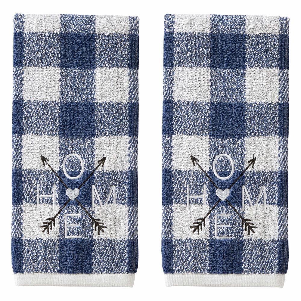 Skl Home By Saturday Knight Ltd. Direction Home Hand Towel (2-Pack), Blue