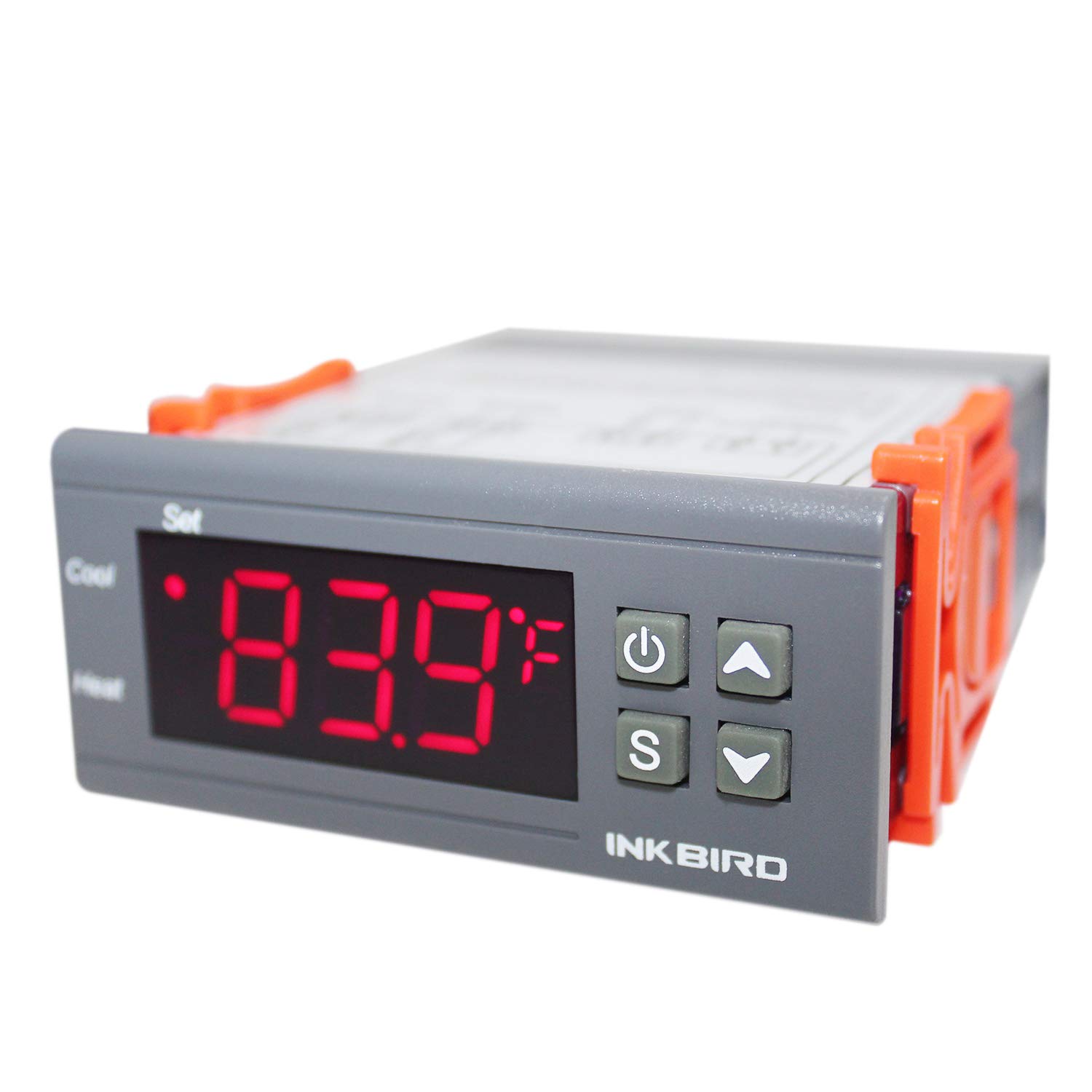 Inkbird All-Purpose Digital Temperature Controller Fahrenheit And  Centigrade Thermostat With Sensor 2 Relays Itc-1000F For Refri