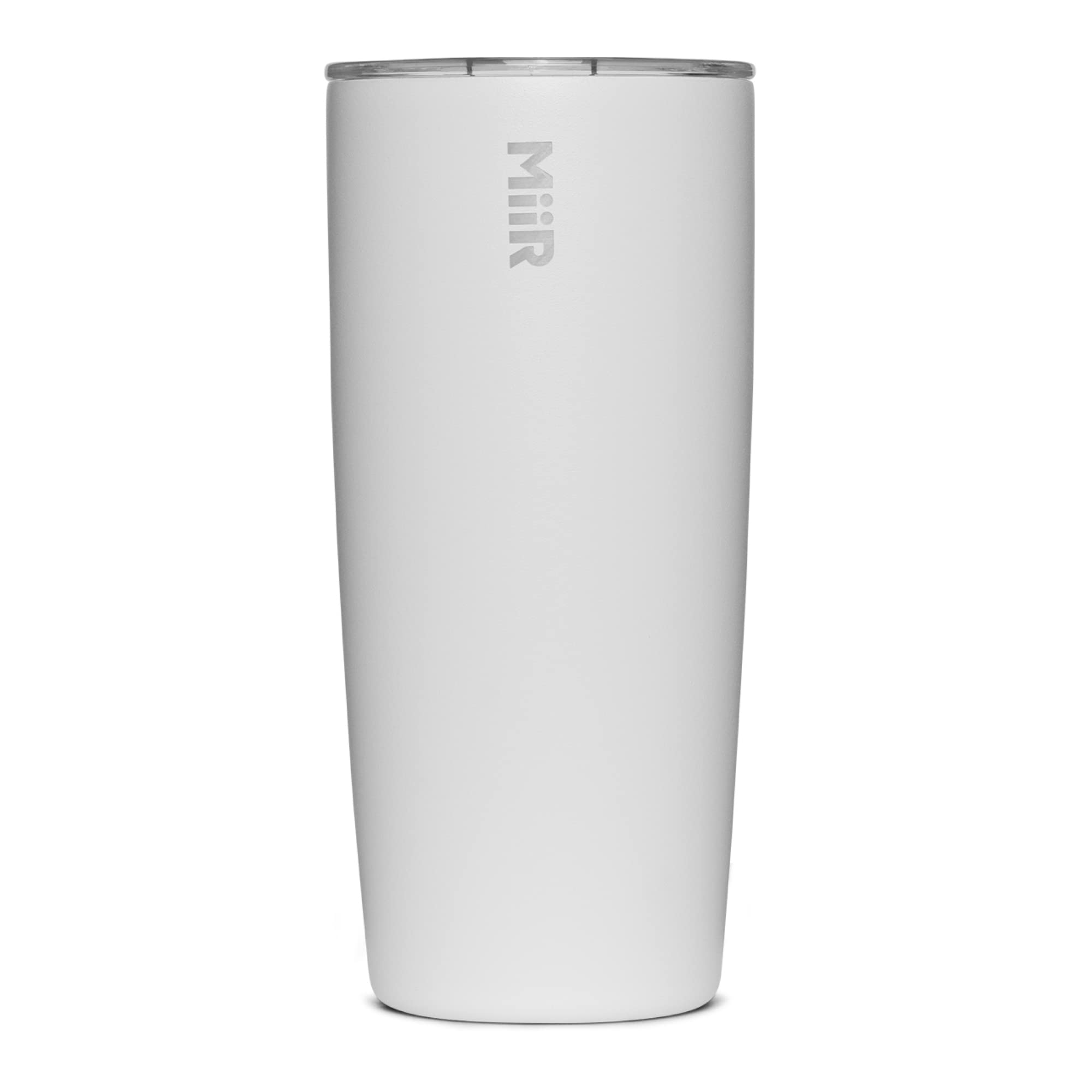 Miir, Tumbler, Vacuum Insulated, Stainless Steel With Slide Lid, Cup Holder Compatible & Bpa Free, White, 20 Fluid Ounces
