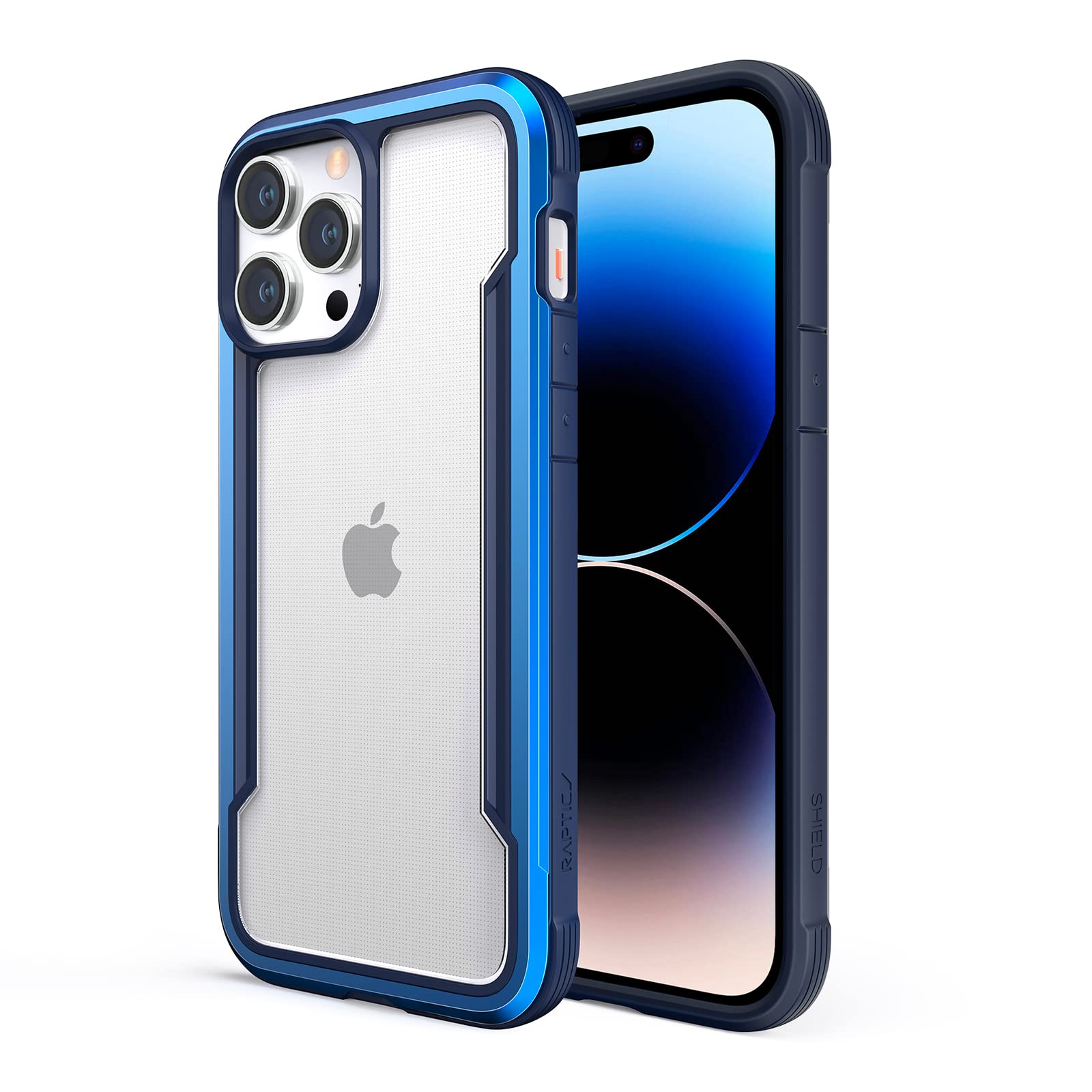 Raptic RAPTIC Shield for iPhone 14 Pro Case, Shockproof Protective Clear Case, Military Grade 10ft Drop Tested, Durable Aluminum Frame, Raptic RAPTIC Shield for iPhone 14 Pro Case, Shockproof Protective Clear Case, Military Grade 10ft Drop Tested, Durable Aluminum Frame,