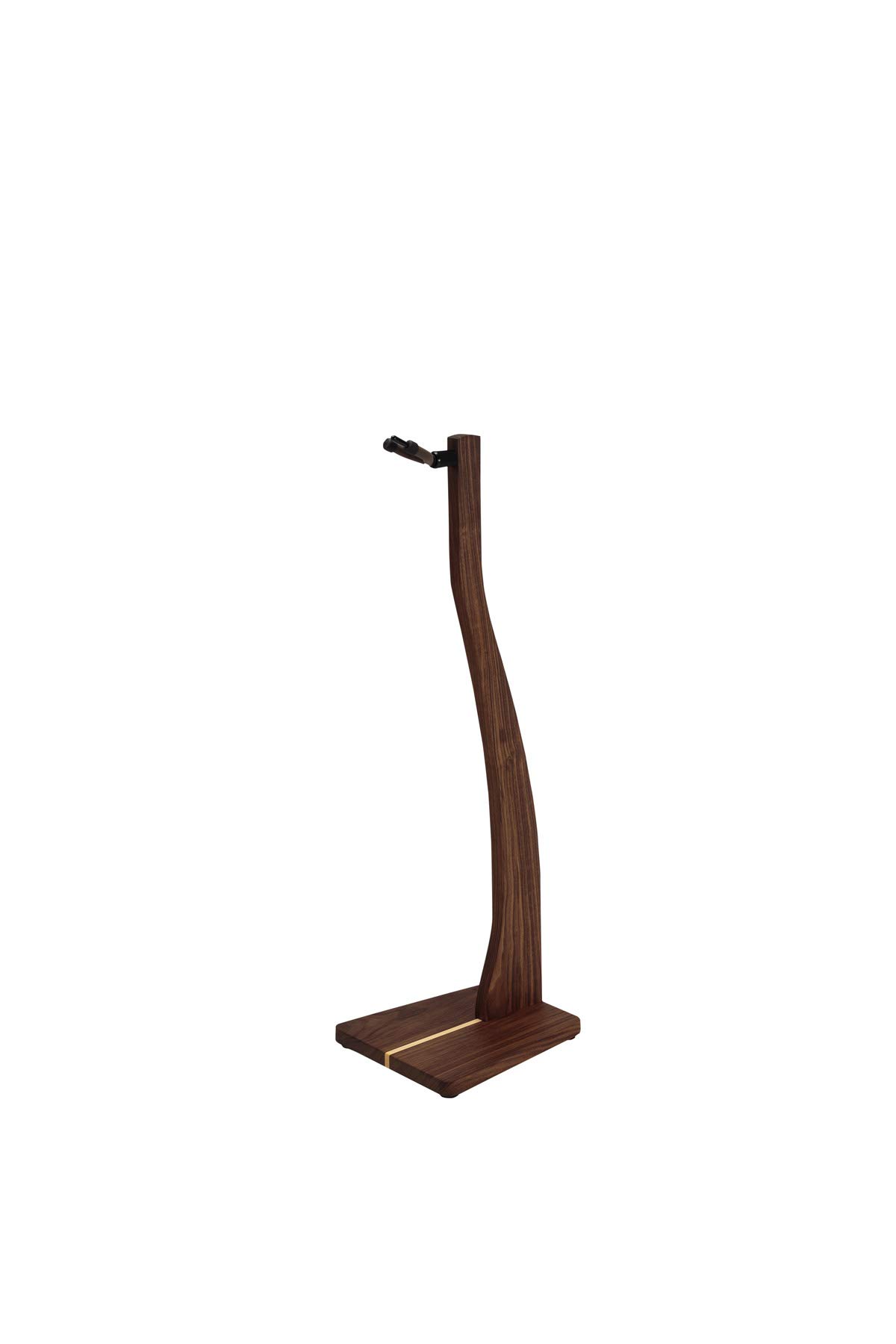 Zither USA Zither Wooden Violin Or Viola Stand - Handcrafted Solid Walnut Wood Floor Stands, Made In Usa