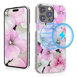 M MYBAT PRO Mybat Pro Magnetic Slim Clear Case For Iphone 14 Pro Case 61 Inch, Compatible With Magsafe, Cute Crystal Mood Series For Women G