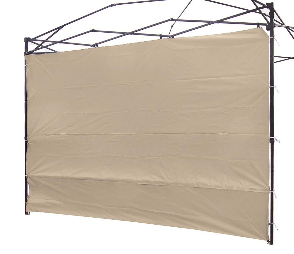 Ninat Canopy Sunwall Sidewall Gazebos Tent Waterproof For 10X10Ft Pop Up Canopy Straight Leg Gazebos Outdoor Instant Canopies 1