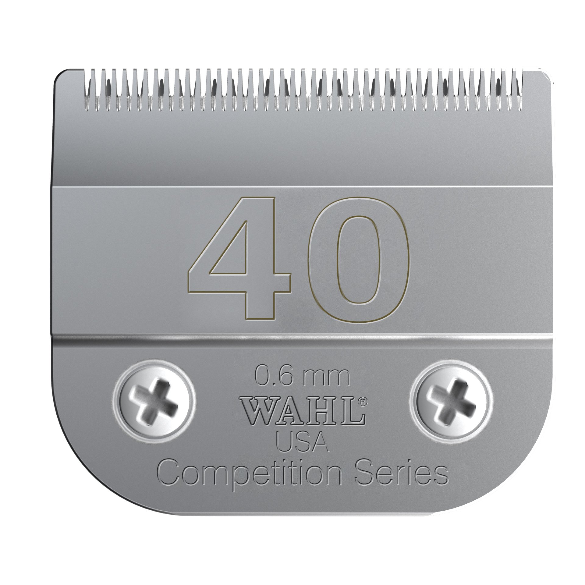 Wahl Professional Animal 40 Surgical Competition Series Detachable Blade With 3128-Inch Cut Length (2352-100), Steel