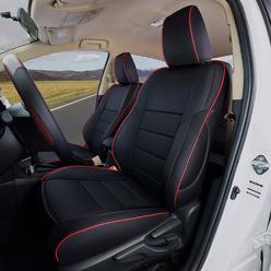 Ekr Custom Fit Rav4 Car Seat Covers For Select Toyota Rav4 Le 2013 2014 2015 2016 2017 2018 (Not For Hybrid) - Full Set, Leather