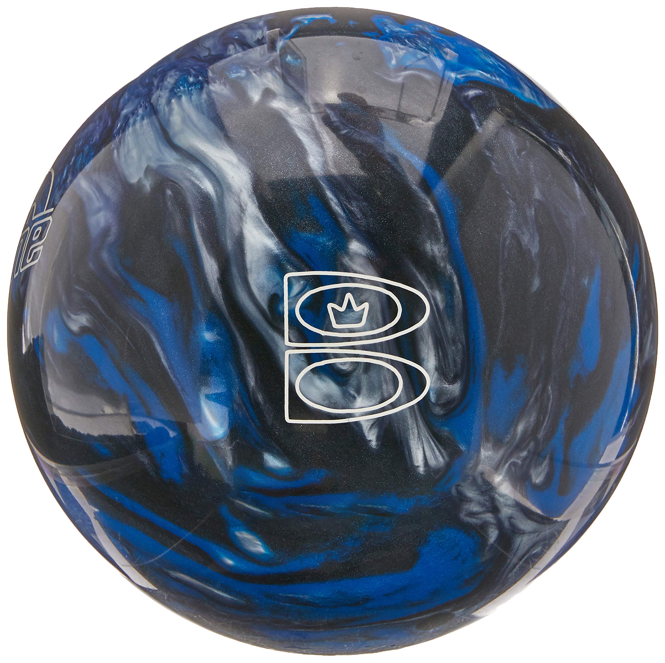 Brunswick TZone Indigo Swirl Bowling Ball (12-Pounds)