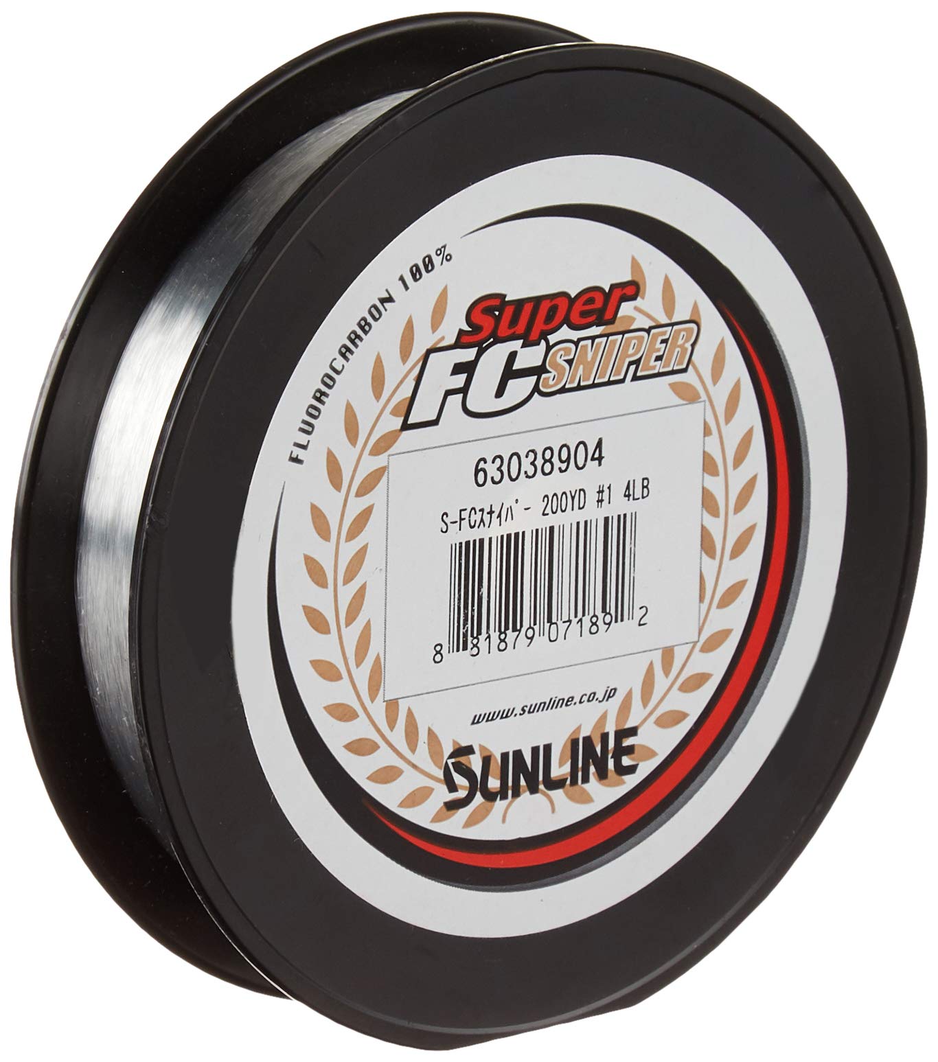 Sunline Super Fc Sniper Fluorocarbon Fishing Line (Natural Clear, 5-Pounds200-Yards)