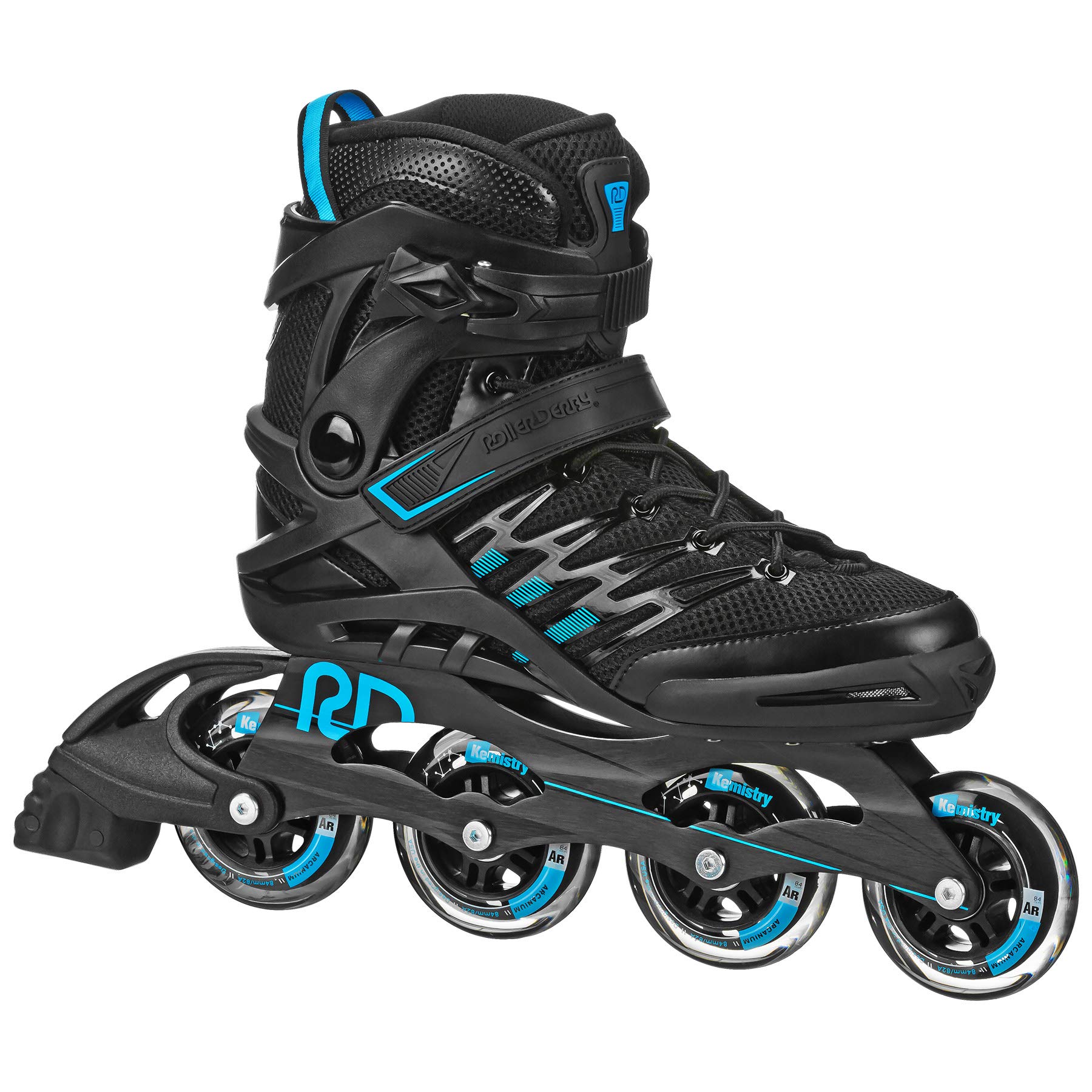 Roller Derby Aerio Q-84 Mens Inline Skates - Blackblue - Size 06