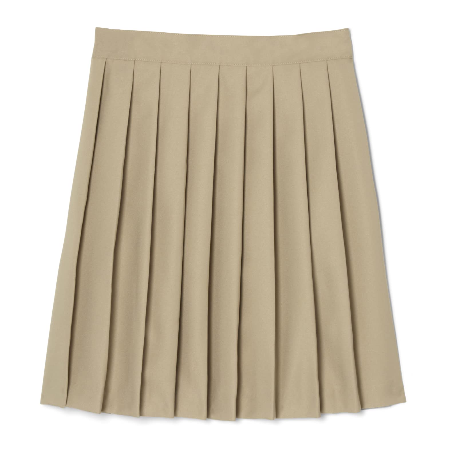 At School by French Toast French Toast girls Pleated Skirt, Khaki, 205 ,Plus girls