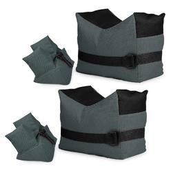 TW TWOD TWOD 2-Set Outdoor Shooting Rest Bags Target Sports Shooting Bench Rest Front Rear Support SandBag Stand Holders for gun Rifle S