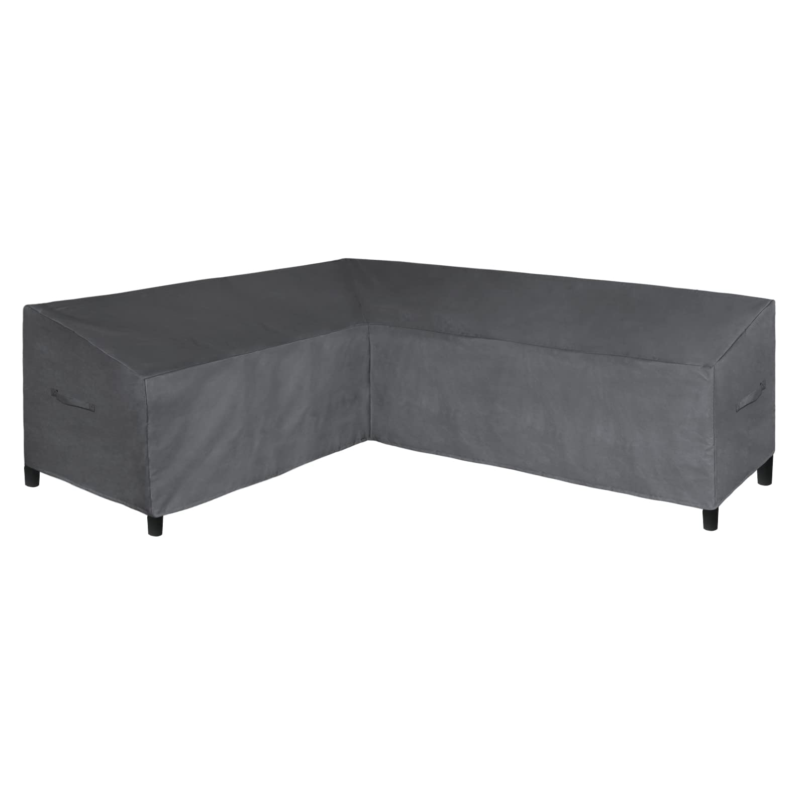 EasyGoing Patio LShaped Sectional Sofa Cover, 83Ax104 Waterproof
