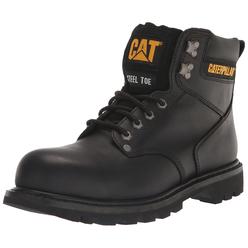 cat Footwear Mens Second Shift Steel Toe construction Boot, Black, 9 Wide