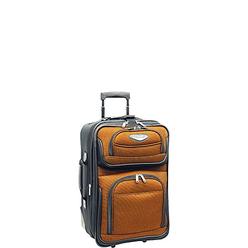Travel Select Amsterdam Expandable Rolling Upright Luggage, Orange, Carry-on 21-Inch