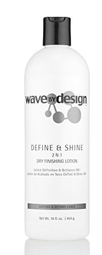 Design Essentials Define & Shine 2-N-1 Dry Finishing Lotion To Restore, Define & Revitalize Waves, Curls, and Texturized Styles,